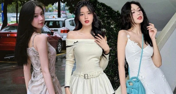 Nhan sắc đời thường ngọt ngào và style xinh yêu của Hoa hậu Thanh Thủy 