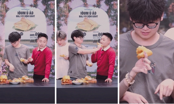 Đang livestream gà ủ muối, Hằng Du Mục liên tục giục Nhất Dương đến vì 1 lý do đặc biệt