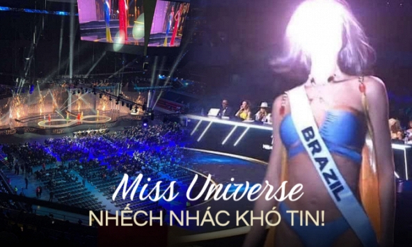Không tin được có ngày Miss Universe lại nhếch nhác cỡ này!