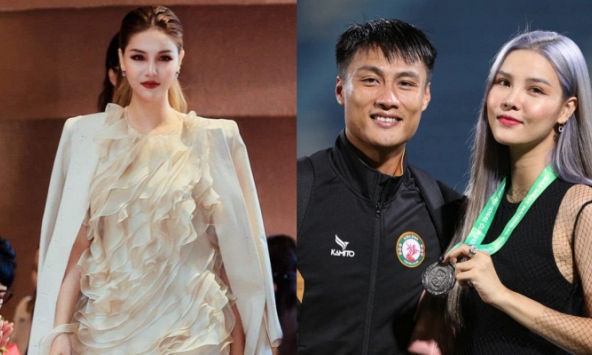 Phản ứng của Mạc Hồng Quân khi vợ siêu mẫu trở lại sàn diễn sau nhiều năm rời showbiz