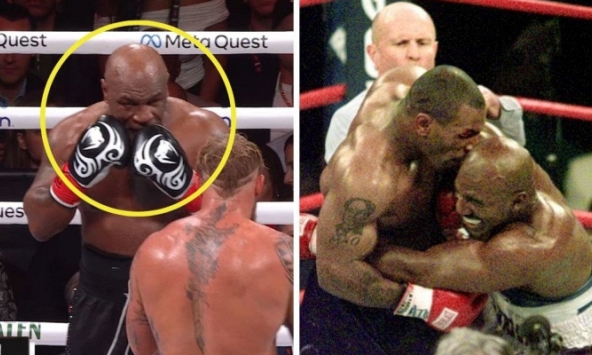 Mike Tyson liên tục cắn “một vật” khi đối đầu với Jake Paul, nguyên nhân đằng sau được tiết lộ