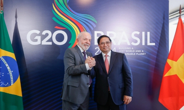 Việt Nam - Brazil nâng cấp quan hệ lên Đối tác Chiến lược