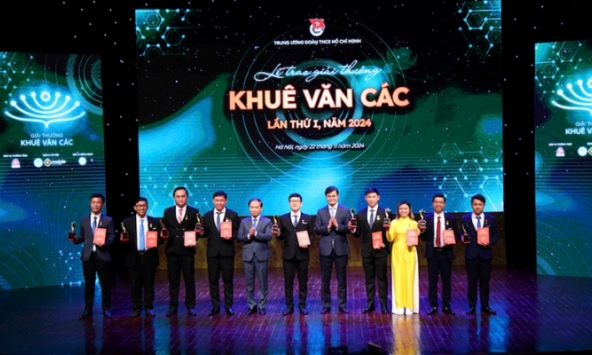 9 nhà khoa học nhận giải thưởng Khuê Văn Các năm 2024