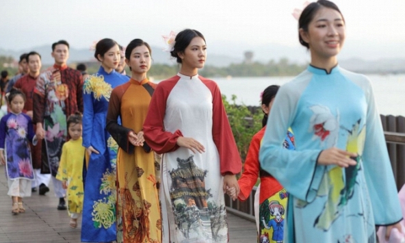 Áo dài Huế được công nhận Di sản phi vật thể quốc gia