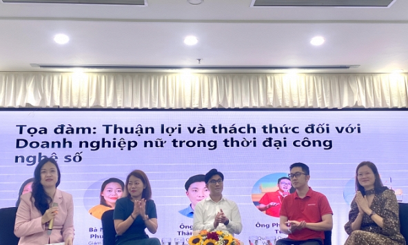 Chuyên gia thảo luận về thuận lợi và thách thức đối với doanh nghiệp nữ trong thời đại số