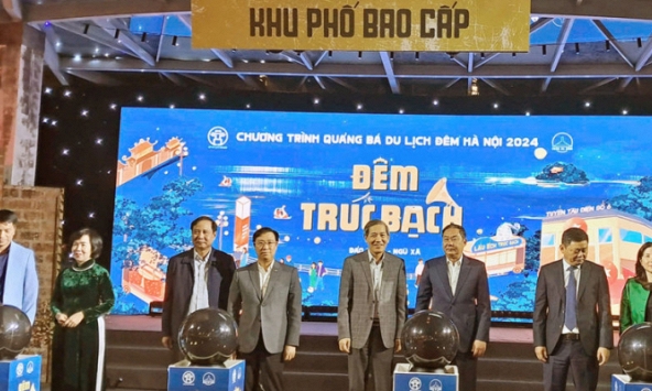 Khai mạc Chương trình quảng bá du lịch đêm Hà Nội 2024