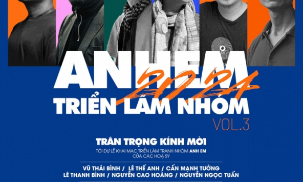 Triển lãm tranh 'Anh Em Vol.3' sẽ khai mạc ngày 20/12