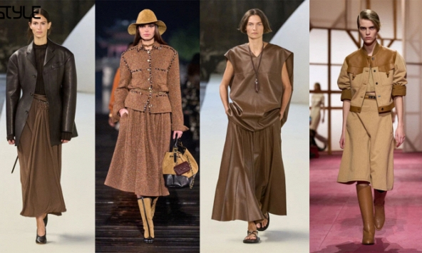 Màu nâu Mocha Mousse được chọn là màu của năm 2025