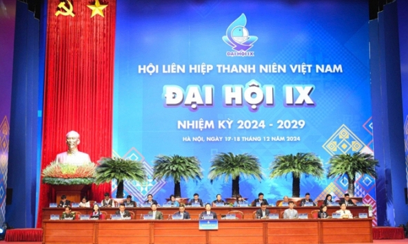 Khai mạc Đại hội đại biểu toàn quốc Hội Liên hiệp thanh niên Việt Nam lần thứ IX