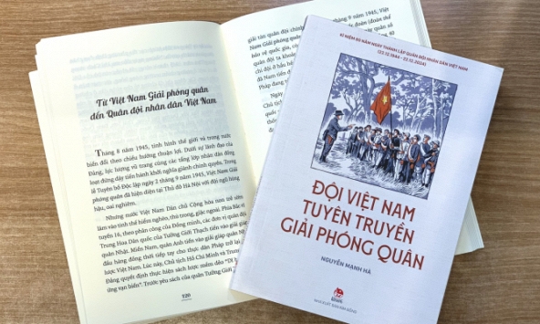 Ra mắt sách “Đội Việt Nam Tuyên truyền Giải phóng quân” nhân dịp 80 năm ngày thành lập Quân đội nhân dân Việt Nam