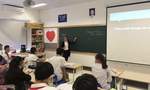 Từng bước đưa tiếng Anh thành ngôn ngữ thứ 2 trong trường học