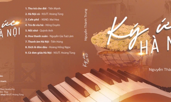 Nhạc sĩ Nguyễn Thành Trung gửi gắm tình yêu Hà Nội qua album”Ký ức Hà Nội”