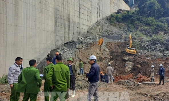 Tai nạn lao động tại Thủy điện Đak Mi 1 khiến 3 người thiệt mạng