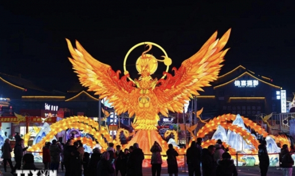 Các nước châu Á đón chào thời khắc thiêng liêng của Năm Mới 2025