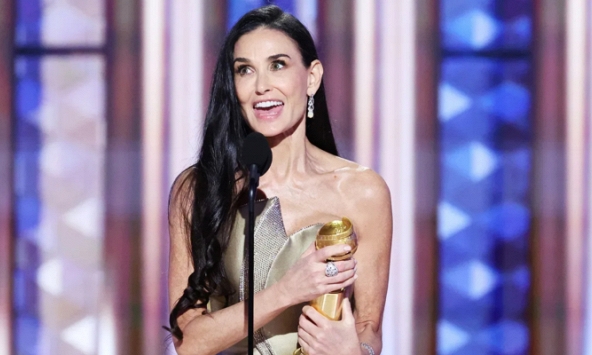 Quả cầu vàng 2025: Demi Moore giành giải Nữ diễn viên chính xuất sắc nhất