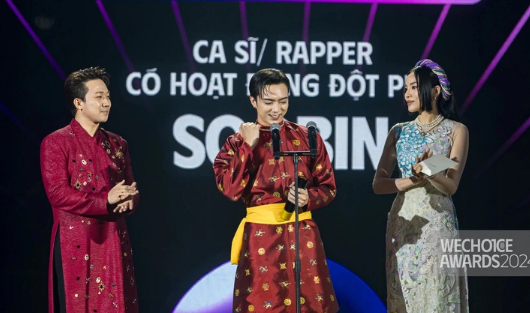 WeChoice Awards 2024: Ca sĩ SOOBIN 'bội thu' giải thưởng