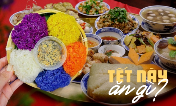 'Đánh bại' xôi gấc: Tết này có 1 loại xôi 'chiếm sóng' mâm cỗ, toàn tinh hoa hội tụ, đầu năm ăn sẽ may mắn, khoẻ mạnh