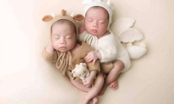 Giấc mơ 10 năm và mùa xuân ngọt ngào bên 2 thiên thần nhỏ