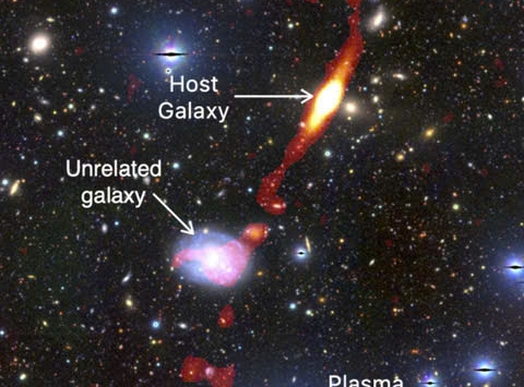 Phát hiện thiên hà vô tuyến khổng lồ lớn gấp 32 lần Dải Ngân Hà