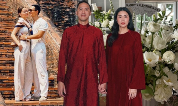 Valentine ngọt ngào của Tăng Thanh Hà - Hồ Ngọc Hà: Người khoe quà của chồng đại gia, người được ông xã làm điều này