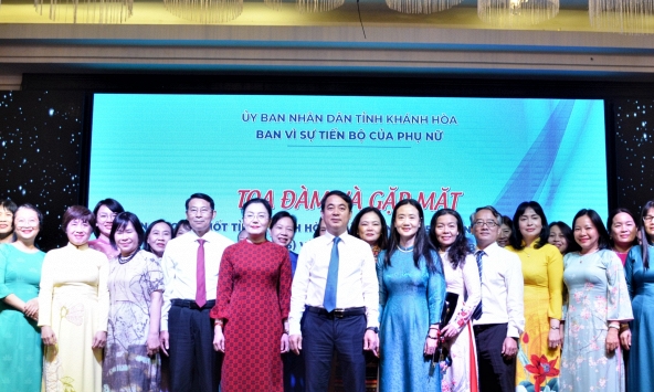 Ban vì sự tiến bộ của phụ nữ tỉnh Khánh Hòa- Tọa đàm và gặp mặt 63 nữ cán bộ tiêu biểu