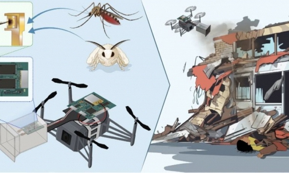 Tích hợp cảm biến mùi vào drone, bước tiến công nghệ trong tìm kiếm cứu nạn