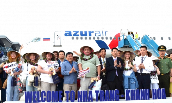 Khánh Hòa tưng bừng chào đón sự trở lại của thị trường du khách truyền thống, quan trọng Liên Bang Nga