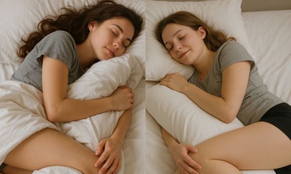 Tại sao phụ nữ thích đi ngủ với tư thế 'kẹp chăn' giữa 2 chân? Nhiều người khi biết sẽ tiếc vì không làm theo