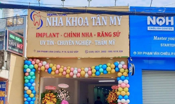 Khám chữa bệnh 'chui' Nha khoa Tân Mỹ bị đình chỉ hoạt động 18 tháng 