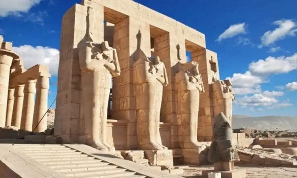 Phát hiện khảo cổ mới hé lộ lịch sử đền Ramesseum ở Nam Ai Cập
