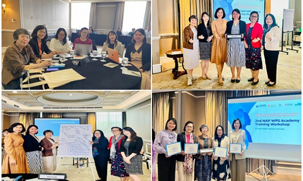 Tăng cường triển khai và bản địa hóa Kế hoạch hành động khu vực ASEAN về Phụ nữ - Hòa bình và An ninh (WPS) ở cấp độ quốc gia