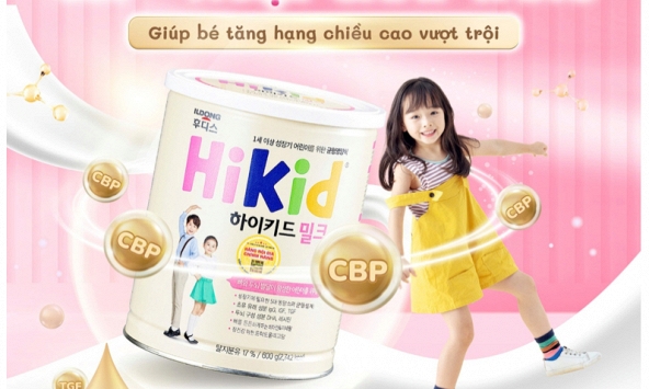 Sữa Hikid bị 'tuýt còi' vì quảng cáo thổi phồng công dụng 