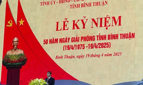 Bình Thuận: Tổ chức lễ kỷ niệm 50 năm ngày giải phóng Tỉnh