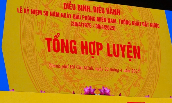 TP.HCM tổng hợp luyện diễu binh, diễu hành lần thứ 2