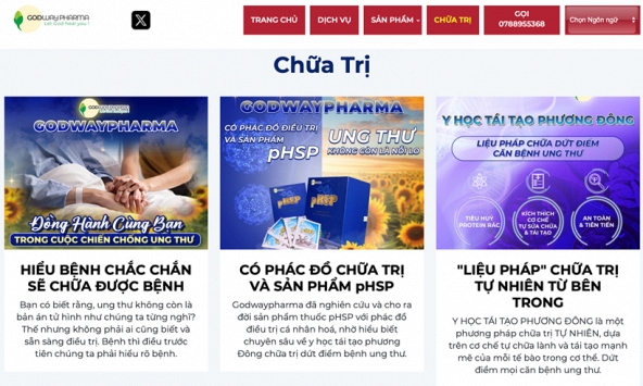 Công ty GODWAYPHARMA dùng nguyên liệu hết hạn sản xuất gì mà bị phạt số tiền 'khủng' gần 3 tỷ đồng?