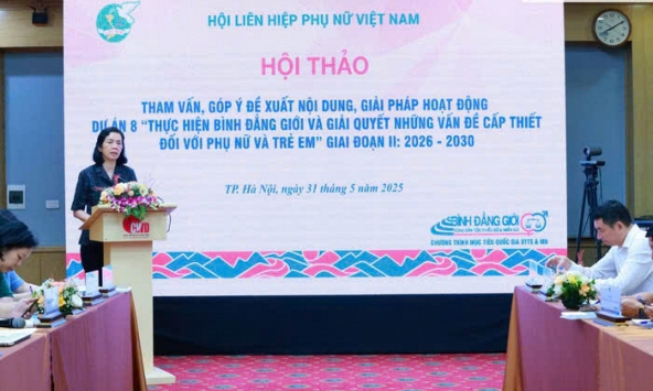 Hội thảo tham vấn Dự án 8: Hoàn thiện giải pháp thúc đẩy bình đẳng giới vùng DTTS giai đoạn 2026-2030