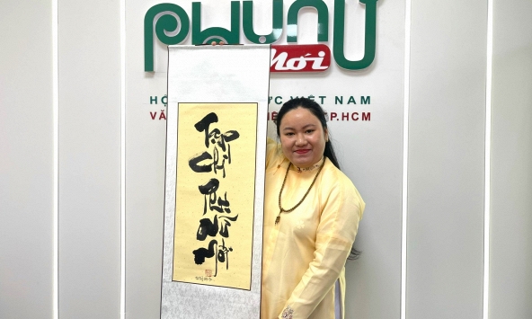 Thư pháp Thanh Trà: Giữ hồn thư pháp truyền thống trong thời hiện đại 