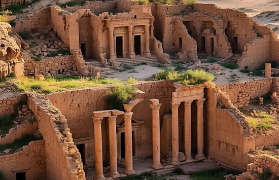 Phát hiện di tích Tharais, thành phố thiêng bị chôn vùi ở Jordan