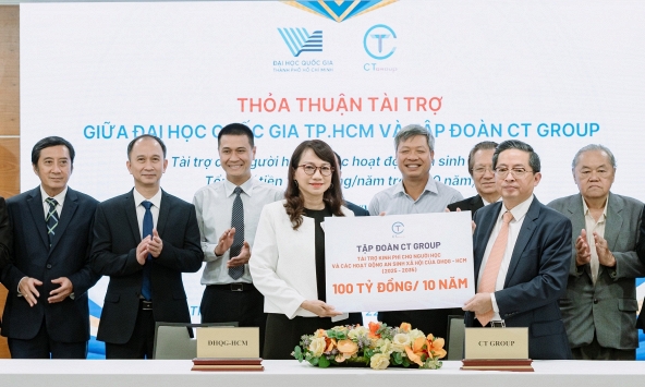 CT Group 'bắt tay' Đại học Quốc gia TP.HCM trong chiến lược 100 tỷ đồng phát triển công nghệ cao