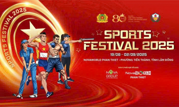 Sports Festival 2025 sự kiện thể thao văn hóa 'khủng' chào mừng truyền thống ngành Công an Nhân dân
