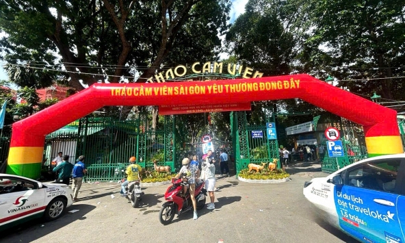 Thảo Cầm Viên Sài Gòn đón gần 1 triệu lượt khách trong nửa đầu năm