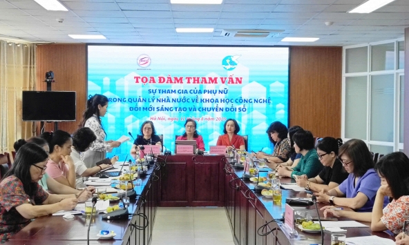 Cần ưu tiên phụ nữ, người yếu thế trong việc tiếp cận khoa học công nghệ, đổi mới sáng tạo và chuyển đổi số