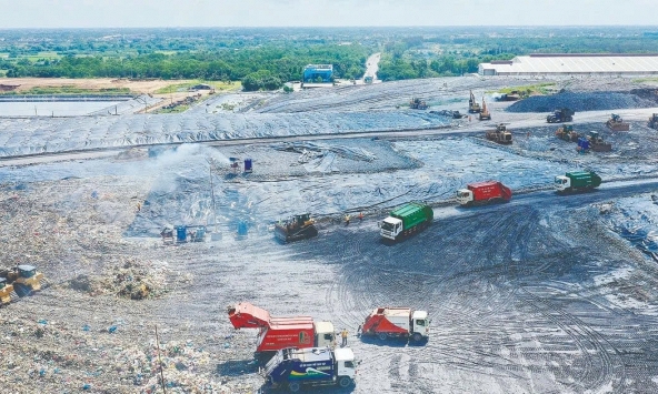 Bãi rác Đa Phước tiếp tục nhận rác 24/24 đến cuối tháng 11/2025 