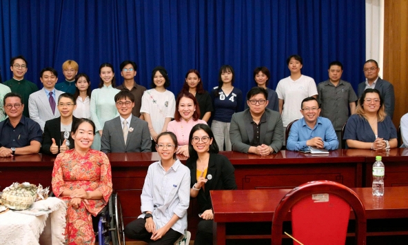 Sinh viên Việt Nam - Đài Loan gắn kết qua Global Pathfinders tại TP.HCM.