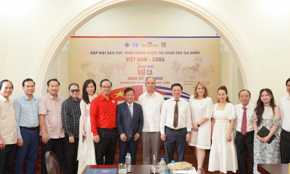 Đại sứ Cuba: Người dân Cuba sẽ rất xúc động khi có những ca khúc viết về tình cảm của nhân dân hai nước