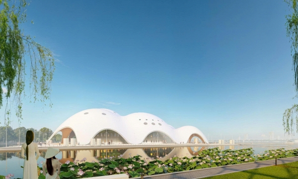 Nhà hát Opera Hà Nội ở Hồ Tây do Sun Group đầu tư sẽ khởi công vào ngày 5/10 