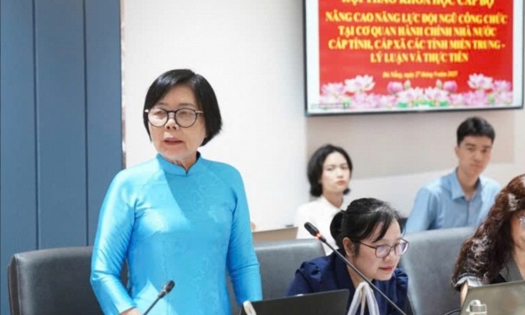 PGS.TS Vũ Thị Loan: Xây dựng chính quyền hai cấp là cuộc cách mạng về tư duy và năng lực công vụ