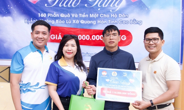 Chung tay cùng Cao Bằng khắc phục hậu quả bão lũ