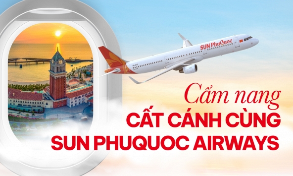 Tất tần tật cẩm nang cất cánh từ 1/11 cùng Sun PhuQuoc Airways cho hành khách 
