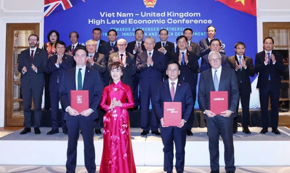 Vietjet đặt mua 100 tàu bay Airbus A321neo, đánh dấu cột mốc mới trong quan hệ hợp tác Việt Nam – Vương quốc Anh